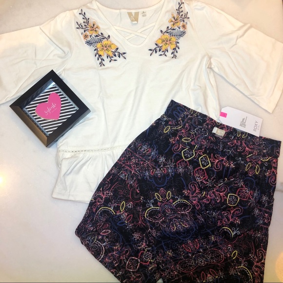 Roxy Other - 🆕Roxy Girl 2 Piece Bundle Set Size 10 /Med